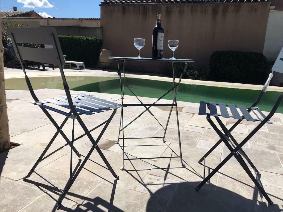 فيلا Coquet 2 Pieces Au Calme Avec Piscine فونتفيل المظهر الخارجي الصورة